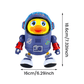 🔥Time-Limited Special💥Dancing Space Duck Toy - Interactive LED Light & Music with Solar Sensor for Fun Cosmic Dance Moves 🌟🚀