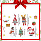 🔥Time-Limited Special💥 Christmas Magnetic Decorations – Repositionable 3D Festive Fridge Magnets