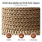 🎀 50% RABATT 👒 | Stråhatt med Retrobåge – Hopfällbar & Andningsbar för Sommaren