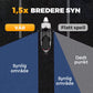 🚲 BEGRENSET TID – 50% RABATT! ✨ 360° roterbar sykkelbakspeil – støtdempende, bred synsvinkel og perfekt for by, landevei og terrengsykling 🚵
