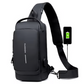 🔥 Hett Salg🔥 Anti-Tyveri Unisex Crossbody Skulderveske – Stilig, Sikker og Lett!