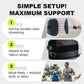 🔥Adjustable Double Pulley Breathable Lumbar Support Shaping Waist Belt