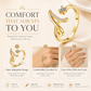 ✨ 50% RABATT! 💍 Justerbar Rhinestone Initialbokstav Ring for Kvinner