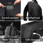 🔥 Hett Salg🔥 Anti-Tyveri Unisex Crossbody Skulderveske – Stilig, Sikker og Lett!
