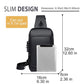🔥 Hett Salg🔥 Anti-Tyveri Unisex Crossbody Skulderveske – Stilig, Sikker og Lett!