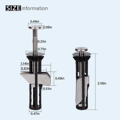 🔧 Toilet Seat Fixing Screws – Heavy-duty & secure fit ✨