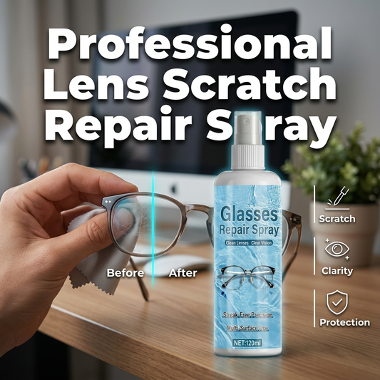 🔥VARMT SALG 50% RABATT😎Profesjonell spray for reparasjon av riper i linser