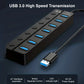 ✨💻 Independent Switch USB Splitter – 4 og 7 uavhengige brytere, full kontroll over hver port 🔘🔌