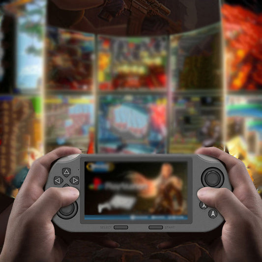 🎮🎁SF3000 Bærbar Håndholdt HD-Spillkonsoll Se