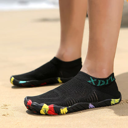 🏖️ Strandsvømmesko med hurtigtørkende mesh — Lette, sklisikre og perfekte for sandstrender