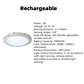 🌞50% Rabatt!🏡 Oppladbar taklampe med bevegelsessensor | Magnetisk montering, IP-vanntett, automatisk avstenging etter 30 sekunder