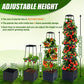 Opphøyd plantekasse med espalier for hagen