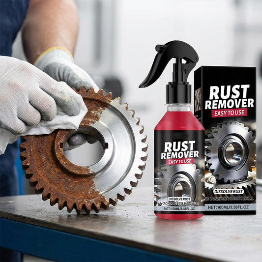 🧴50 % RABATT!✨Multifunksjonell rustfjernerspray for metall⚙️ Effektiv fjerning av rust, beskytter mot korrosjon, lett å bruke 🛠️