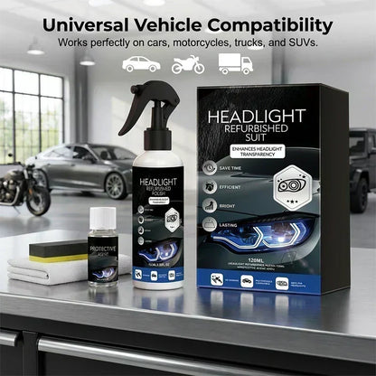 🔥Time-Limited Special💥Professional Car Headlight Restoration Kit