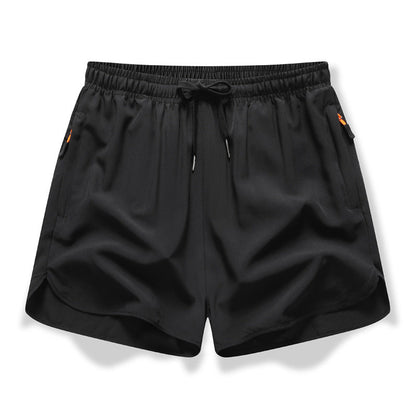 🩳 BEGRENSET TID 50% RABATT! ✨ Pustende Treningsshorts – Hurtigtørkende, Glidelåslommer & Elastisk Midje for Trening 🏃‍♂️