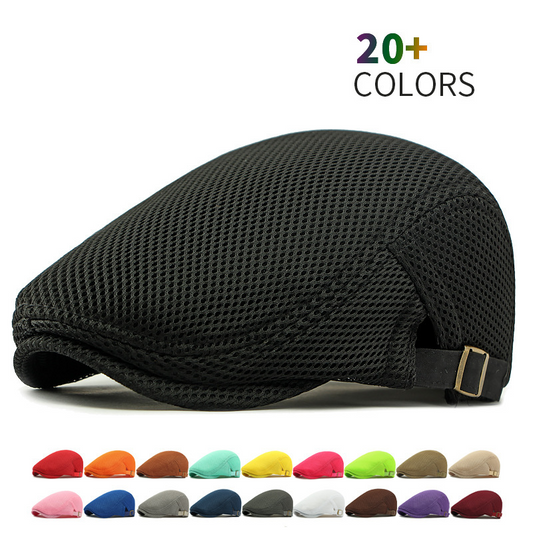🧢NÅ 50 % RABATT✨Pustende Sixpence med Justerbar Stropp☀️ Lettt og komfortabel, perfekt til solbeskyttelse på sommerdager 🌿