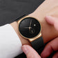 ⌚NÅ 50 % RABATT – HALV PRIS 🔥 Herre minimalistisk vanntett kvartsur ⚫ Enkelt design, vanntett funksjon, presist kvartsverk ✨