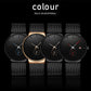 ⌚NÅ 50 % RABATT – HALV PRIS 🔥 Herre minimalistisk vanntett kvartsur ⚫ Enkelt design, vanntett funksjon, presist kvartsverk ✨