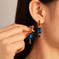 ⏳Begrenset tid 50% rabatt⏰Elegante vintage syntetiske diamant dråpeøredobber👂💎