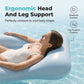 🏊✨ Hudvennlig PVC bassengsolseng flytemadrass ☀️