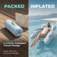 🏊✨ Hudvennlig PVC bassengsolseng flytemadrass ☀️