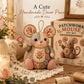⏳ TIDSBEGRENSET TILBUD – 50% RABATT! 🐭🧵 Patchwork-mus DIY-sett – lag din egen søte mus med enkelt syprosjekt! ✂️✨