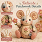 ⏳ TIDSBEGRENSET TILBUD – 50% RABATT! 🐭🧵 Patchwork-mus DIY-sett – lag din egen søte mus med enkelt syprosjekt! ✂️✨