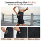 Elastiske turshorts for dame