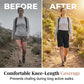 Elastiske turshorts for dame