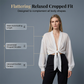 🌸 50% RABATT NÅ! 🌸 Dame Lett Chiffon Knytefront Cardigan