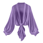 🌸 50% RABATT NÅ! 🌸 Dame Lett Chiffon Knytefront Cardigan