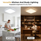 💡 TIDSBEGRENSET 50% RABATT! 💥 Moderne Firkantet LED-Taklampe – Minimalistisk, Øyevennlig, Innfelt Montering ✨