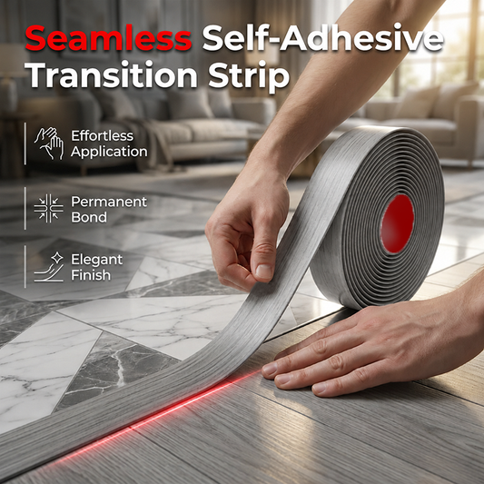 ⏰🔥LIMITED TIME 57% OFF!🔥50K+ SOLD! Self-Adhesive Flexible Floor Transition Strip
