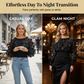 👗 TIDSBEGRENSET 50% RABATT! ✨ Off-Shoulder Tettsittende Topp – 3D Blomsterapplikasjoner, Smocket Midje, Ballongærmer 🌸