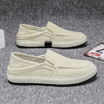 👟Herrers Casual Linsko Lett Sommer Slip-on Latskoer