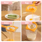 🥣 Multifunksjonelt kjøkkensil-sett med trakt ✨ Fint stålsil for juice, sauser, supper & babymat