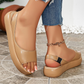 🌸 50% RABATT NÅ! 🌸 Sporty Plattformsandaler for Kvinner