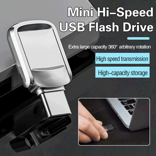📢📢50% RABATT !! ⏰ 【Oppgradert】Høyhastighets Dobbeltgrensesnitt USB-minnepinne
