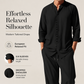 👔 TIDSBEGRENSET 50% RABATT! ✨ Minimalistisk fritidssett med skjorte og bukser for menn