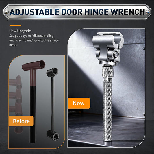 🔥Time-Limited Special💥 Universal Stainless Steel Adjustable Door Hinge Wrench – Grip Awkward Hinges with Less Effort, Make Door Repairs Easier at Home ✨