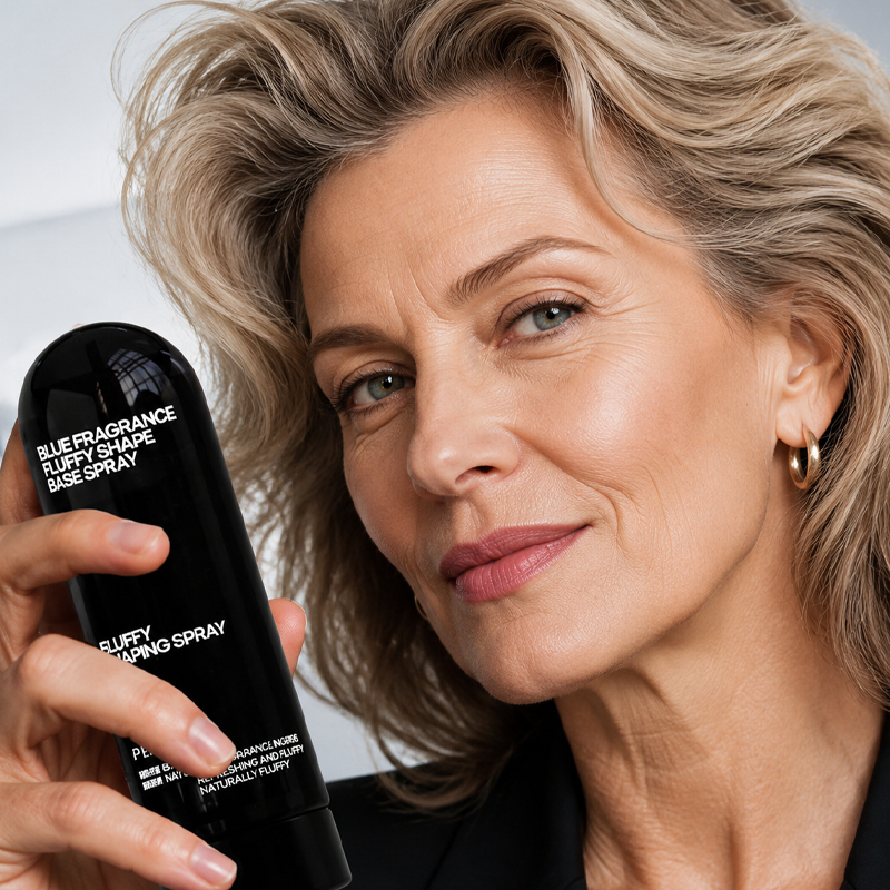 🎁 2026 Nya Ankomster 50% rabatt💥Fluffy Hair Shaping Spray – volymgivande spray med långvarig effekt och persikodoft💇‍♀️