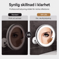 🎁 2026 Nya Ankomster 50% rabatt💥10x förstorande sminkspegel med LED-ljus och sugkopp – perfekt för felfri makeup och hudvård ✨