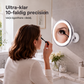 🎁 2026 Nya Ankomster 50% rabatt💥10x förstorande sminkspegel med LED-ljus och sugkopp – perfekt för felfri makeup och hudvård ✨