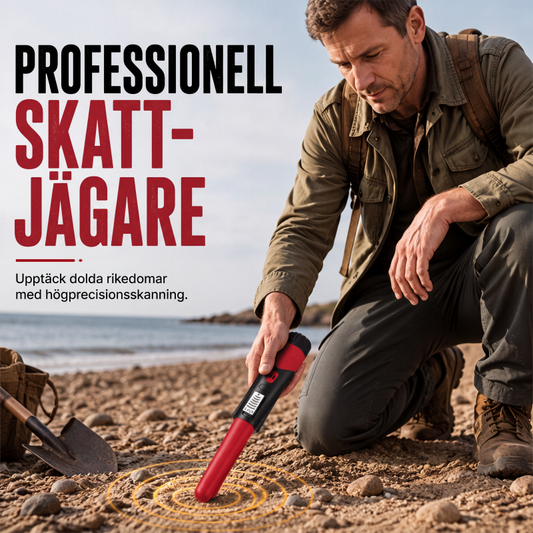 🎁 2026 Nya Ankomster 50% rabatt💥Handhållen metalldetektor-pinnpekare – professionell skattjakt, 360° sidoskanning & smart LCD – perfekt för utomhusentusiaster 🏕️