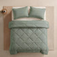 🔥Time-Limited Special💥 3-Piece Quilted Comforter Set – Soft Microfibre Duvet with Pillowcases ❄️