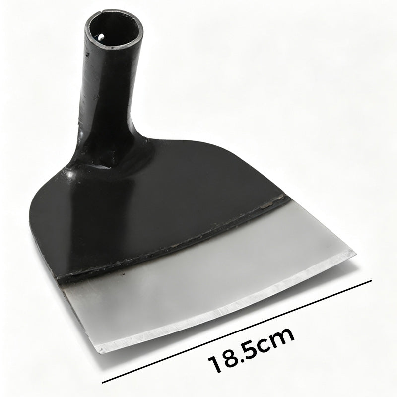 🎁 2026 Nya Ankomster 50% rabatt💥Heavy duty manganese steel flat hoe head – slitstark, värmebehandlad & precisionsslipad – perfekt för jordbruk och trädgård 💪