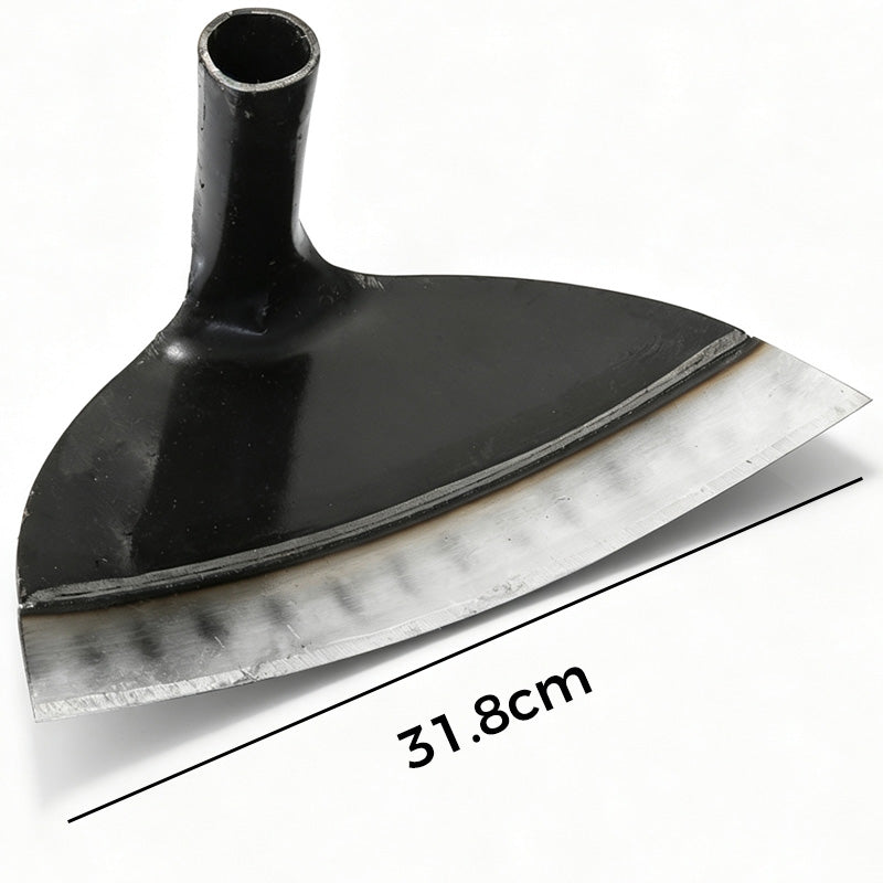 🎁 2026 Nya Ankomster 50% rabatt💥Heavy duty manganese steel flat hoe head – slitstark, värmebehandlad & precisionsslipad – perfekt för jordbruk och trädgård 💪