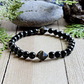 💎✨50% RABATT⏰ Elegant obsidianarmband, klassisk design, vacker accessoar🖤