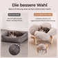 🎁 2026 Nya Ankomster 50% rabatt💥Trä Husdjurssäng med Blomdesign – Upphöjd Katt- & HundbBädd för Små Husdjur🛋️