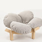 🎁 2026 Nya Ankomster 50% rabatt💥Trä Husdjurssäng med Blomdesign – Upphöjd Katt- & HundbBädd för Små Husdjur🛋️